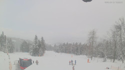 Horní část sjezdovek