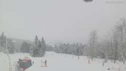 Horní část sjezdovek