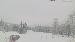 Horní část sjezdovek