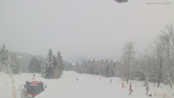 Horní část sjezdovek