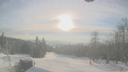 Horní část sjezdovek