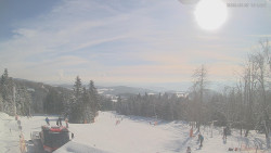 Horní část sjezdovek