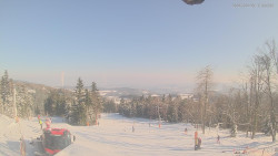 Horní část sjezdovek