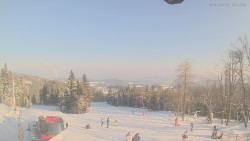 Horní část sjezdovek