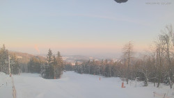 Horní část sjezdovek