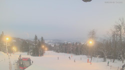 Horní část sjezdovek