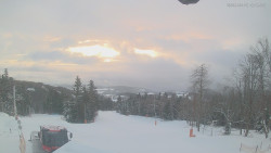 Horní část sjezdovek