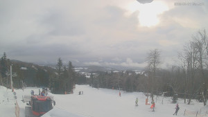 Ski areál Alšovka - Měděnec - Horní část sjezdovek - 21.2.2026 v 09:45