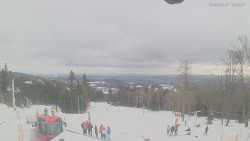 Horní část sjezdovek