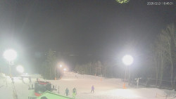 Horní část sjezdovek