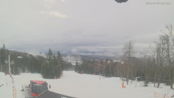 Horní část sjezdovek