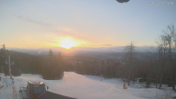 Horní část sjezdovek