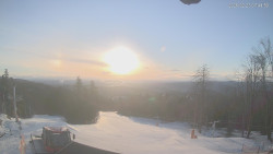 Horní část sjezdovek