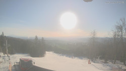 Horní část sjezdovek