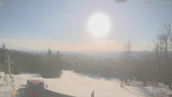 Horní část sjezdovek