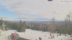 Horní část sjezdovek