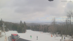 Horní část sjezdovek