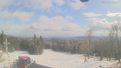 Horní část sjezdovek