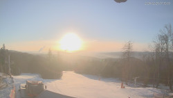 Horní část sjezdovek