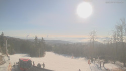 Horní část sjezdovek