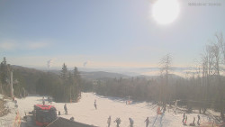 Horní část sjezdovek