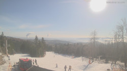 Horní část sjezdovek