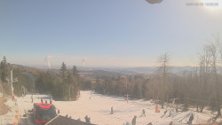 Horní část sjezdovek