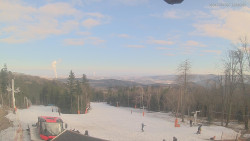 Horní část sjezdovek