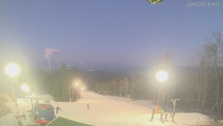 Horní část sjezdovek