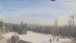 Horní část sjezdovek