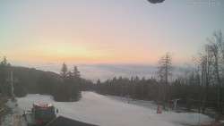 Horní část sjezdovek