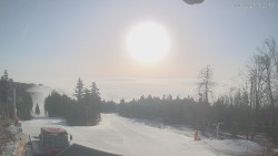 Horní část sjezdovek