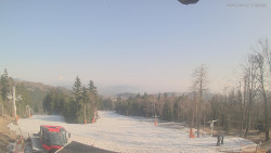 Horní část sjezdovek