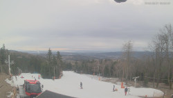 Horní část sjezdovek