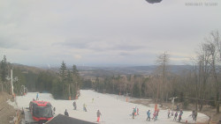 Horní část sjezdovek