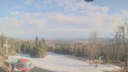 Horní část sjezdovek