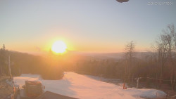 Horní část sjezdovek