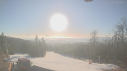 Horní část sjezdovek