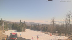 Horní část sjezdovek