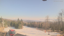 Horní část sjezdovek