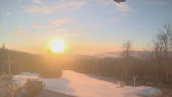 Horní část sjezdovek