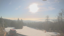 Horní část sjezdovek