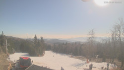 Horní část sjezdovek