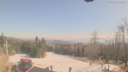 Horní část sjezdovek