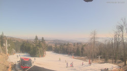 Horní část sjezdovek