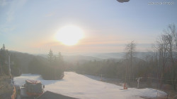 Horní část sjezdovek