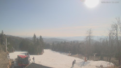 Horní část sjezdovek