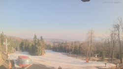 Horní část sjezdovek