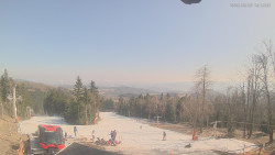 Horní část sjezdovek