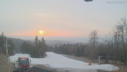 Horní část sjezdovek